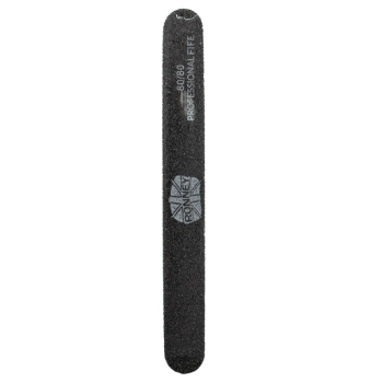 RONNEY ProfessionPREMIUM Nailfile -PILNIK 80/80 CZARNY PROSTY